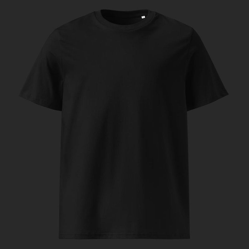 Unisex Organic Cotton T-shirt / Black / XL